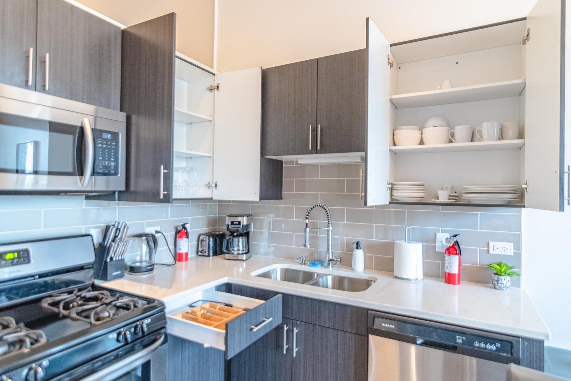 Modern 2Br Loft With Amazing City Skyline View And Optional Parking For 8 Guests Near Mccormick Place And Soldier Field Chicago Exterior foto