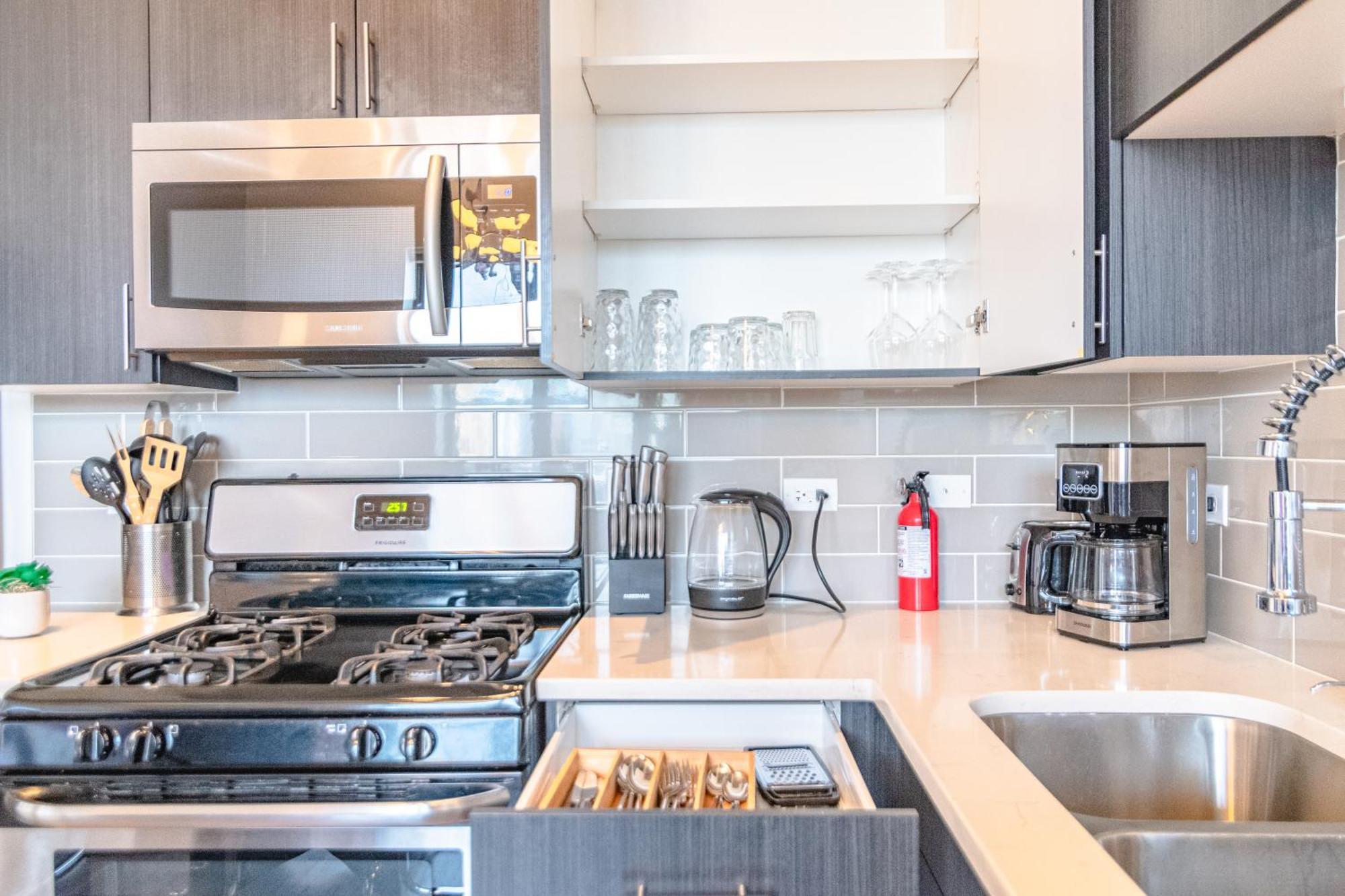 Modern 2Br Loft With Amazing City Skyline View And Optional Parking For 8 Guests Near Mccormick Place And Soldier Field Chicago Exterior foto